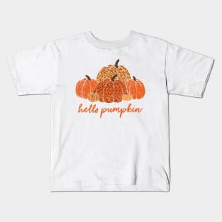 Hello Pumpkin Kids T-Shirt